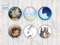 Motiv-Cabochons 1627 25mm (6 Stk)